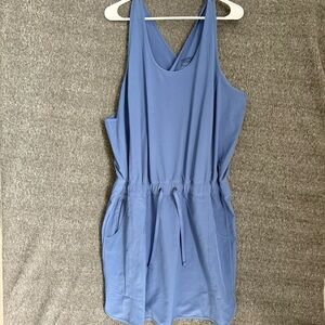 Patagonia Fleetwith Dress Current Blue Sleeveless Sz XL